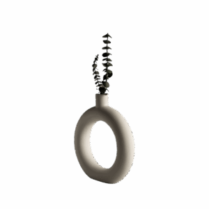 Beige Vase